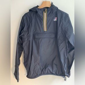 K-Way Hooded Pullover Anorak Size S